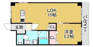 清水駅 徒歩5分 3階の物件間取画像